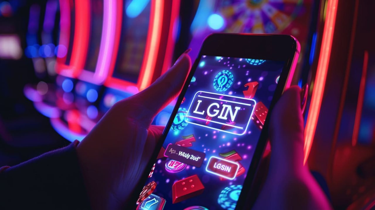 Pemain menikmati taruhan olahraga dengan tampilan interface ole388 di smartphone mereka